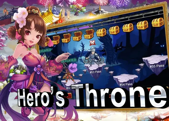 Hero’s Throne android App screenshot 0